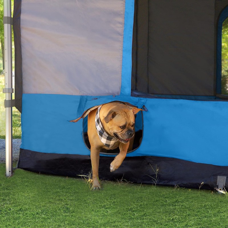 E Z UP Camping Cube 6.4 for 10ft Canopy Royal Blue gallery