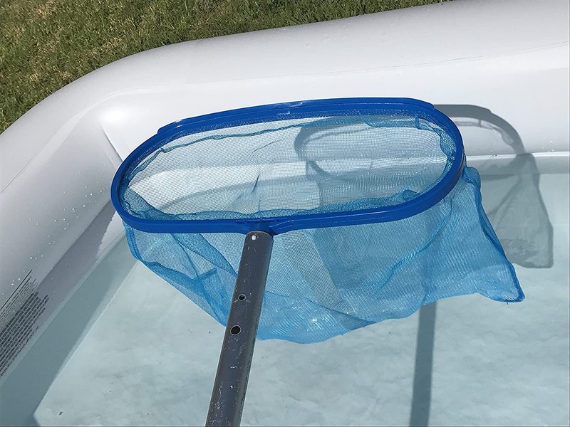 Pool Spa Leaf Skimmer Rake Net w/ Deep Pocket for Removing Leafs & Debris. gallery