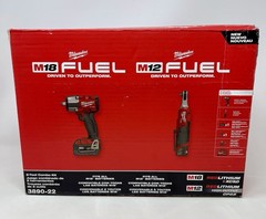 MILWAUKEE 3890-22, 2-TOOL COMBO KIT