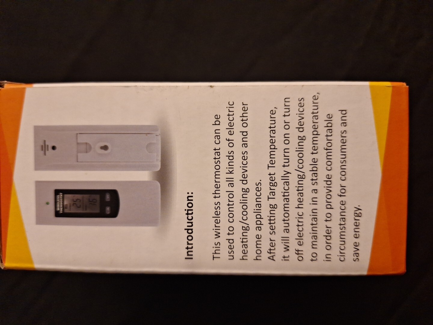 Hycency Programmable Wireless Thermostat gallery