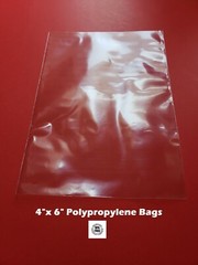 4″x 6″ Clear Poly Bakery Cello Candy Bag Cookie Flat Polypropylene Plastic Favor