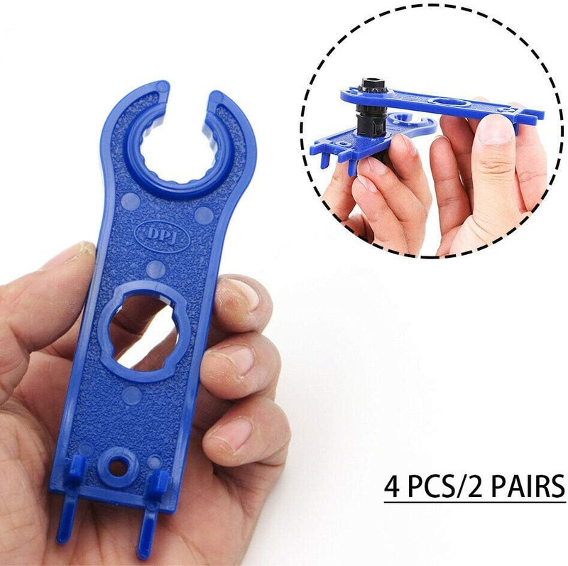 2Pcs Solar Panel Connector Wrenches for MC4 Connectors - Quick Plug Socket Tool gallery