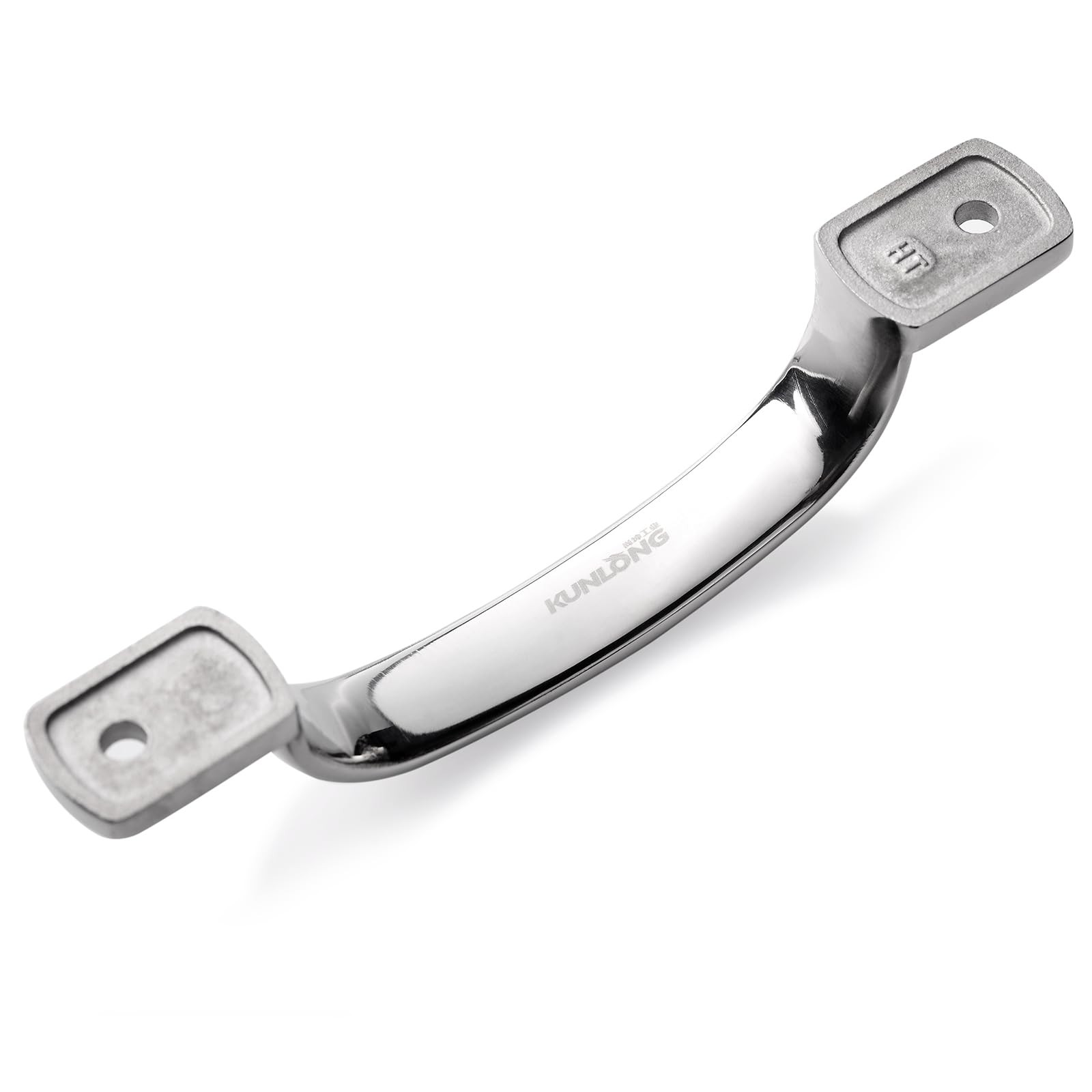 2 Pack Heavy Duty Stainless Steel Door Pull Handle Mirror Polish 53/5 In gallery