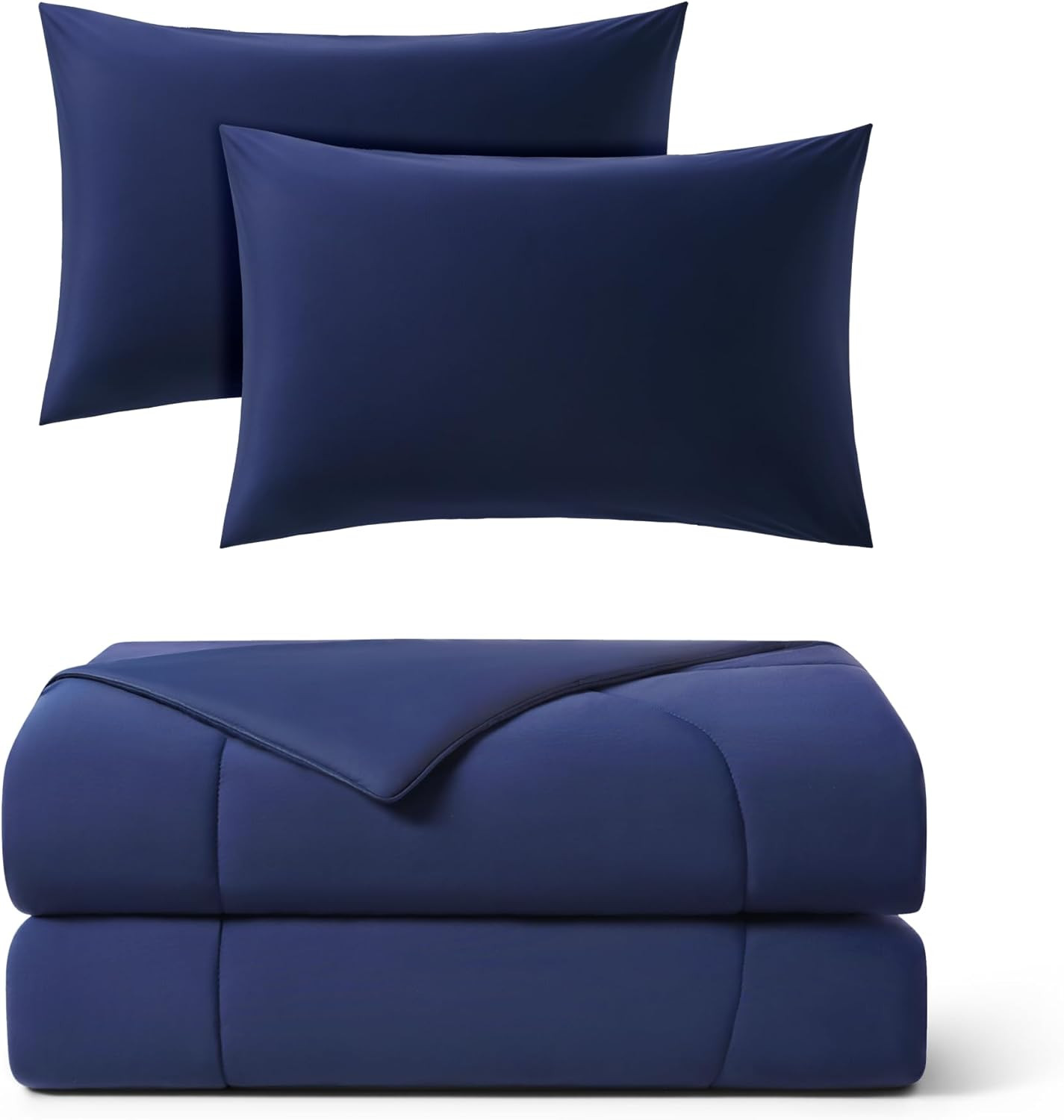 Evercool Queen Comforter & Pillowcases Bundle - 30% Off, Midnight Blue gallery