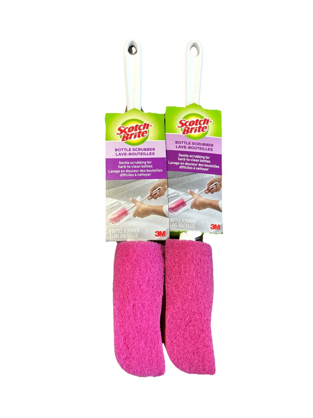 Scotch-Brite® Bottle Scrubber 507, 2 Pack gallery