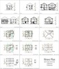 Custom House Design Plans 8x6.5 Meter 26x21 Feet 3 Beds 3 Baths (A4 Hard Copy) gallery