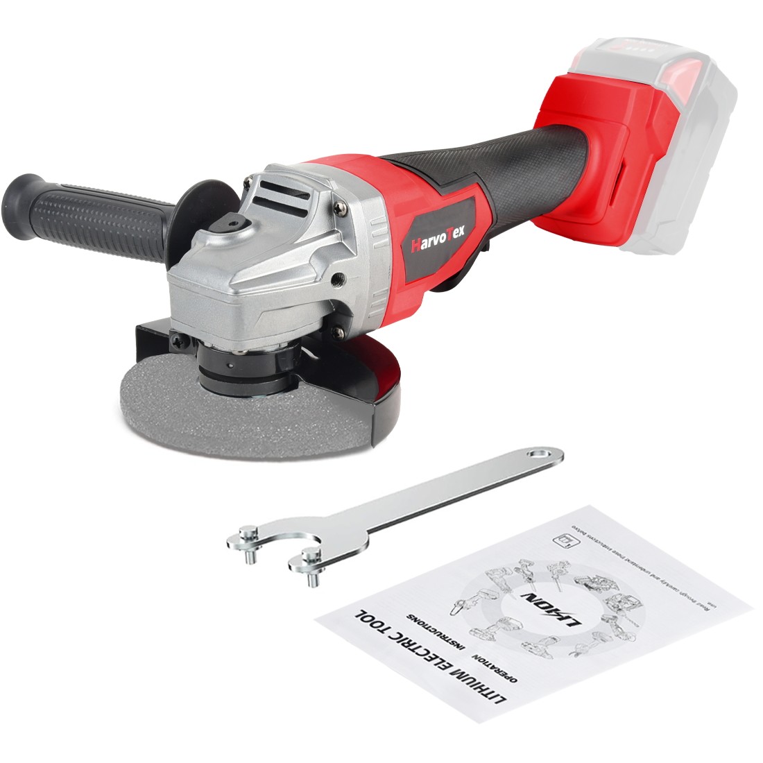 Cordless 4-1/2" to 5" Angle Grinder for Milwaukee M18 Battery Brushless 11000RPM gallery