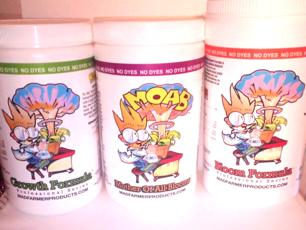 MAD FARMER Professional Series - Grow, Bloom & Mother of All Bloom - CONCENTRATE gallery