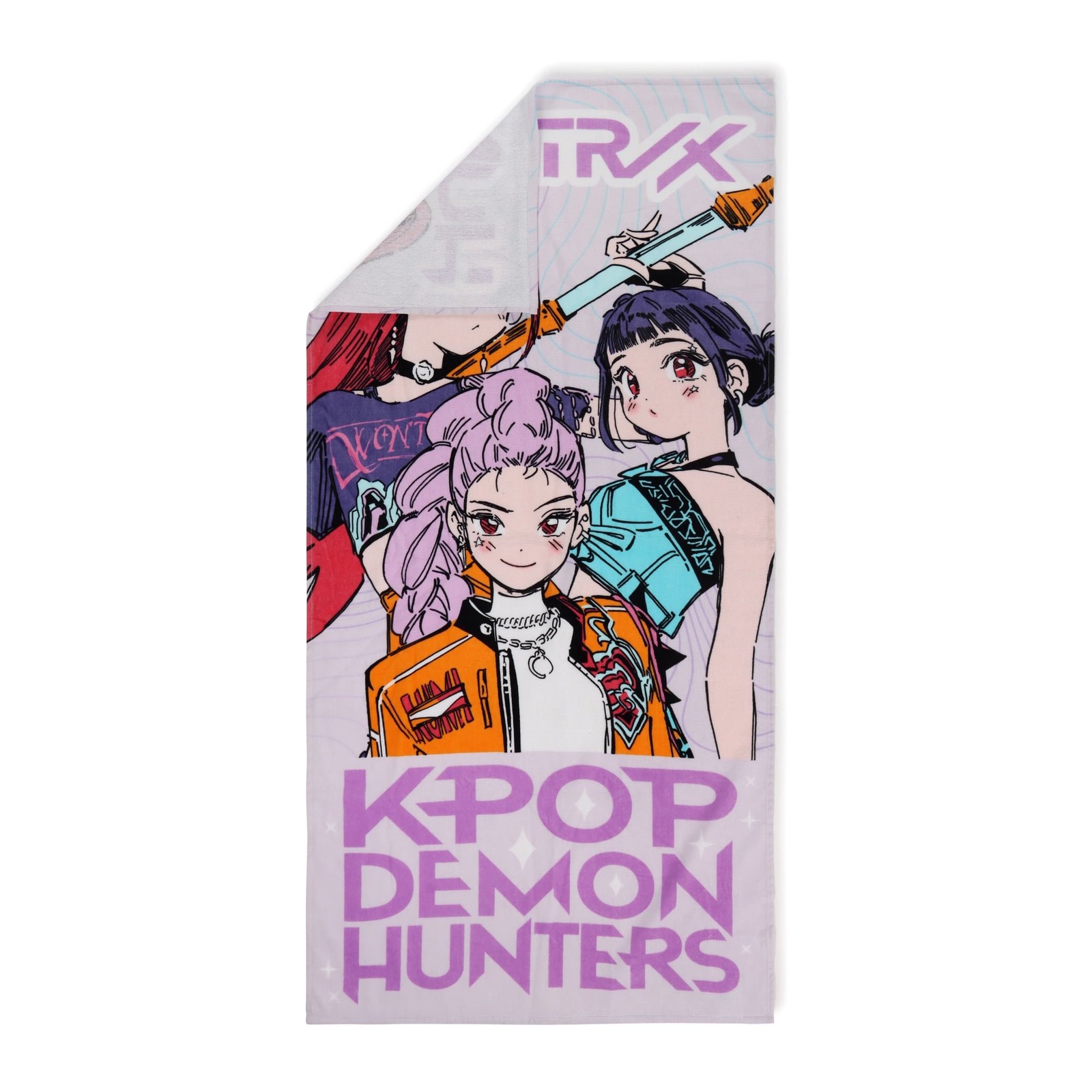 K-Pop Demon Hunters Cotton Beach Towel gallery