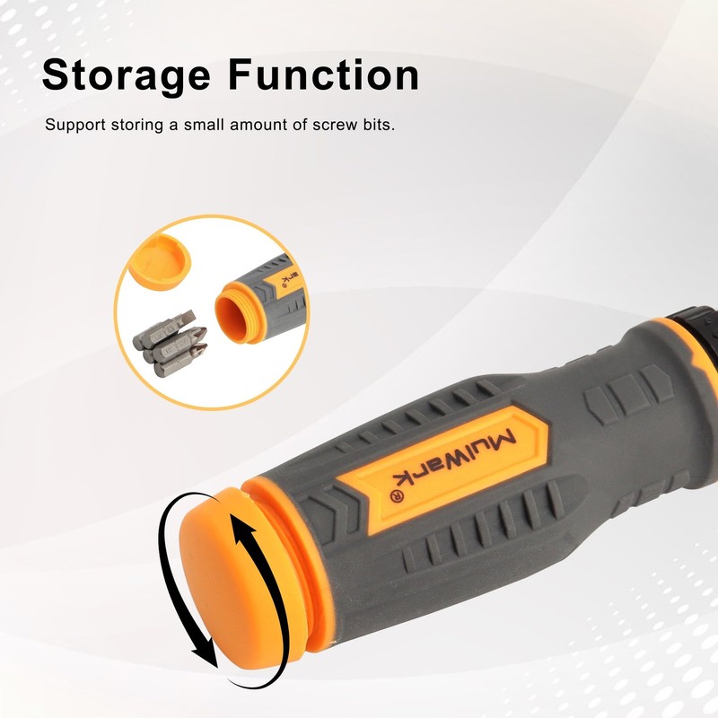 Screwdriver Bit Set & Socket Kit 77-Pieces Ratcheting with Case 77 in 1 Multi gallery