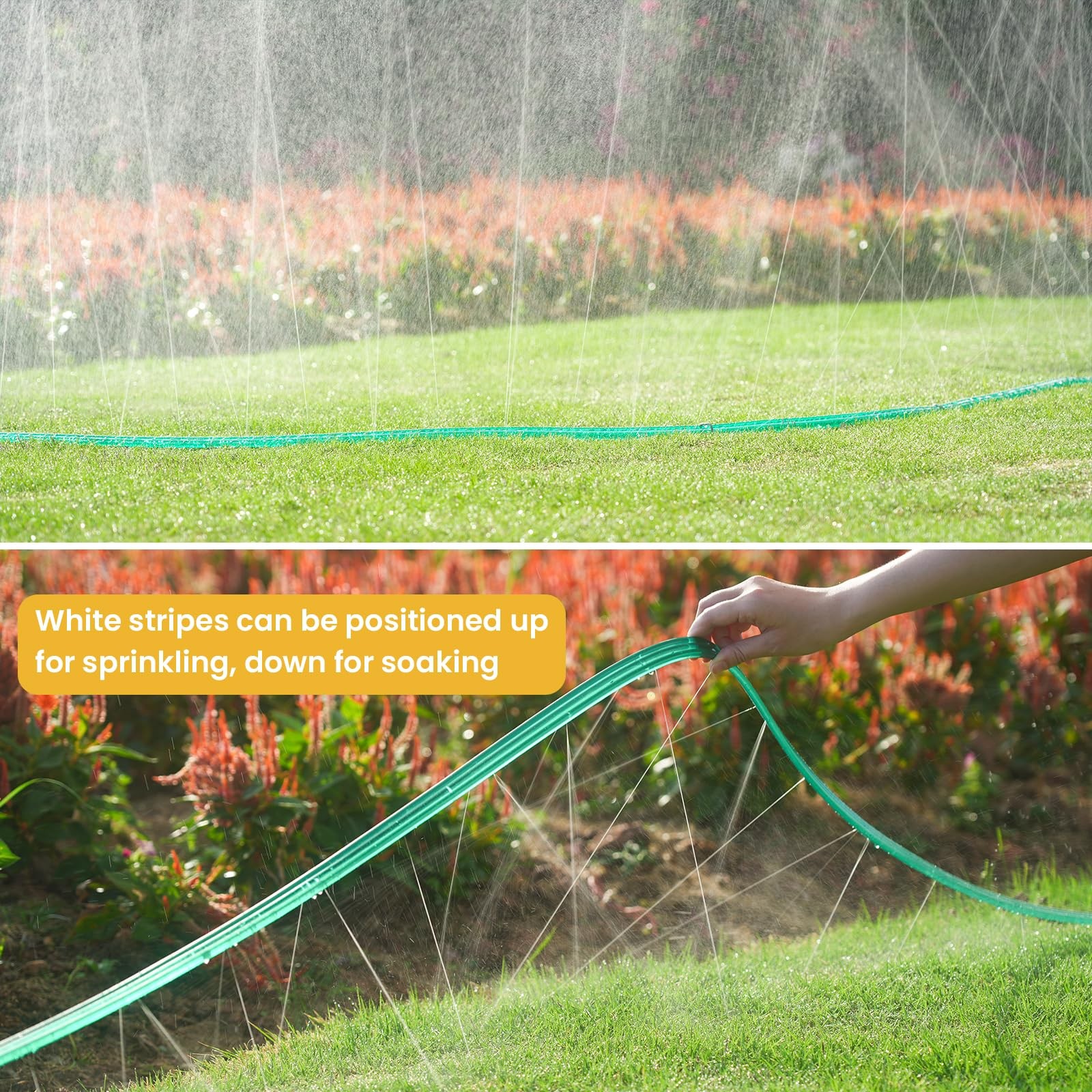 Sprinkler Soaker Hose 75 ft for Garden, Watering Hose with Holes, Drip Sprink... gallery