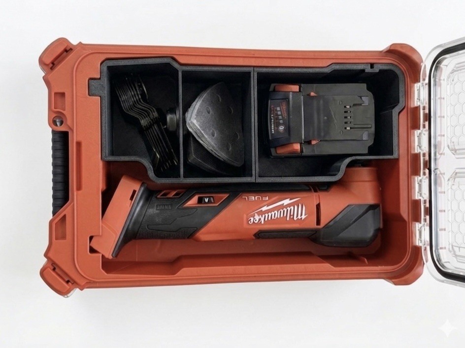 Insert for Milwaukee Packout (48-22-8435) for Oscillating Multi-Tool (2836-20) gallery