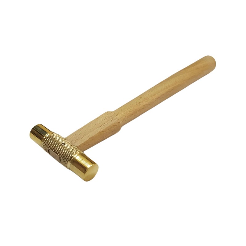 Brass Hammer Flat Face Head Solid Brass Metalsmith Hobby & Craft Small Hammer gallery
