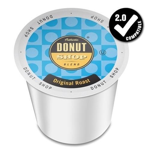 Authentic Donut Shop Blend Original Roast 24 to 120 Keurig K cups Pick Any Size gallery