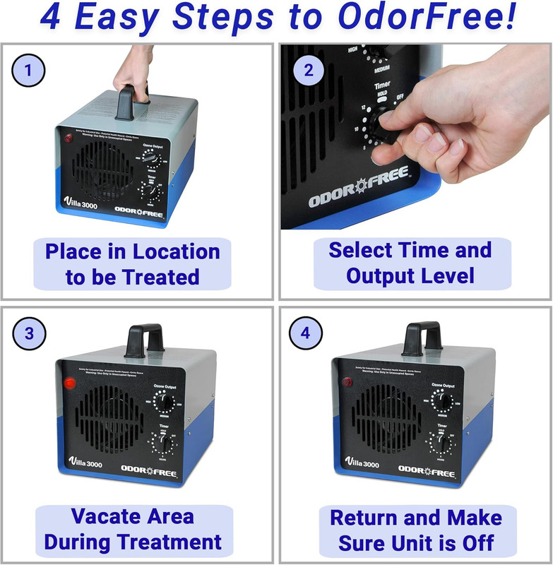 Villa 3000 Ozone Generator - Effortlessly Eliminate Odors in 3000 Sq Ft gallery