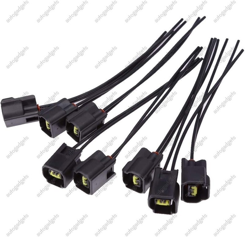 1 Pc or 8 Pack Ford Ignition Coil Connector Plug Harness Compatible with Ford gallery