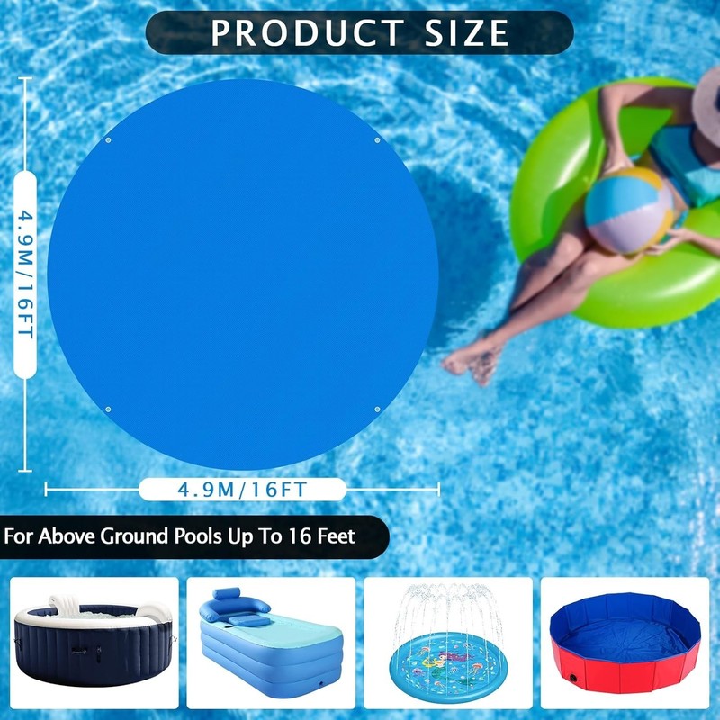 PE Ground Cloth for Above Ground Pools gallery