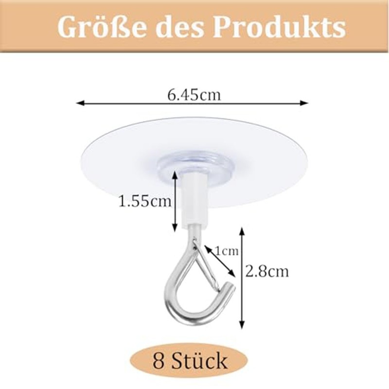 Indoor For Hanging Ceiling Hooks with Glue No Drilling for Plants and Curtains gallery