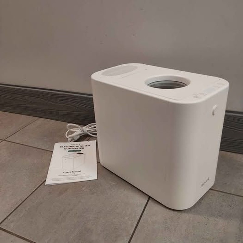 Electric Smart kitchen countertop composter 3L white gallery