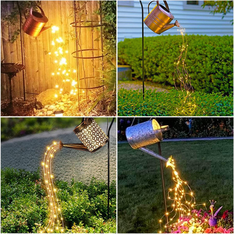 220 LED Solar Firefly Bunch Lights, 8Modes, Copper Wire Waterproof Decor Lights gallery