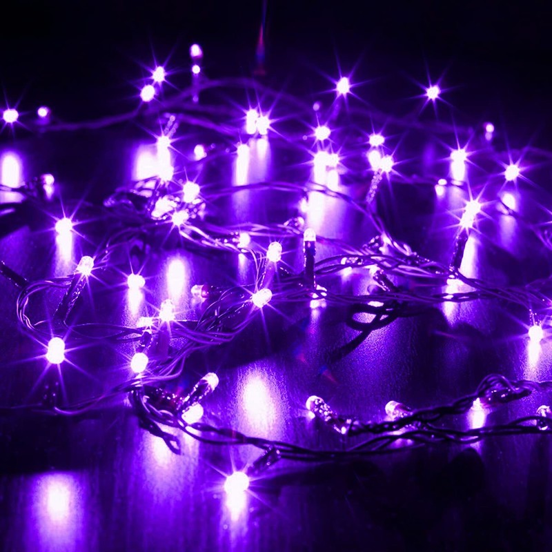 2 Pack Solar String Light 100 LED 33ft 8 Modes Solar Christmas Lights Waterproof gallery