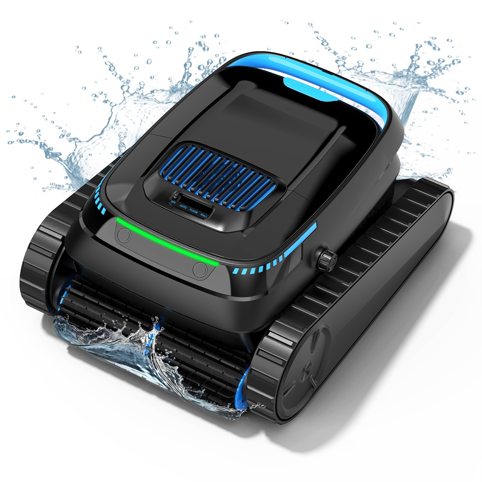 AIRROBO CP20 Wall Climbing Pool Robot for Floor Walls and Waterline, 120Min 4L gallery