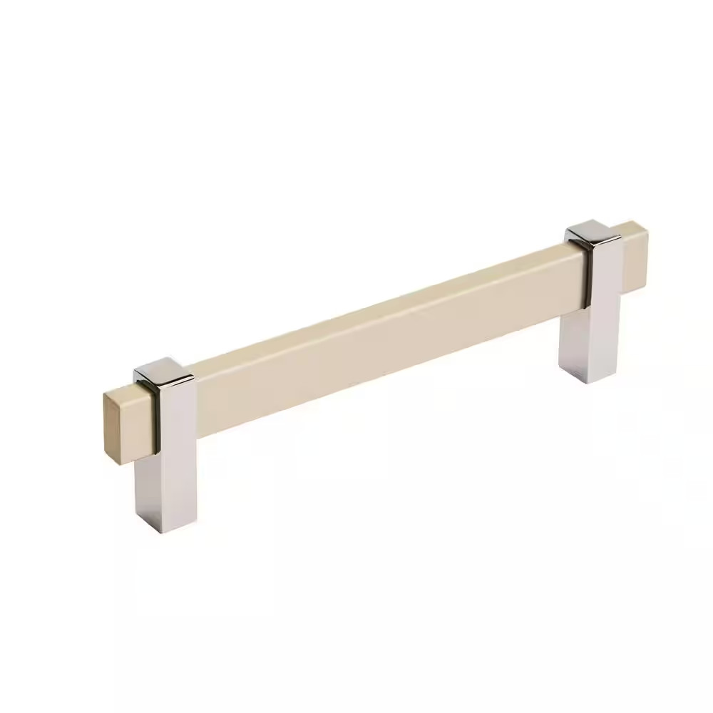 Mulino 5-1/16 In. (128Mm) Modern Silver Champagne/Polished Chrome Bar Cabinet Pu gallery