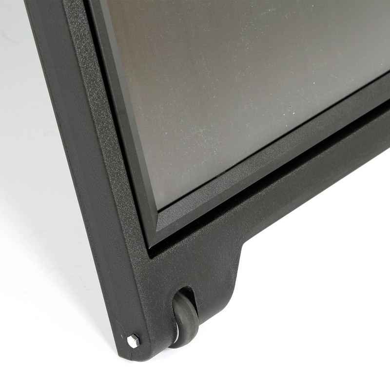 Azar Displays Black Double-Sided Sidewalk A-Frame Sign w/ Protective Lens... gallery