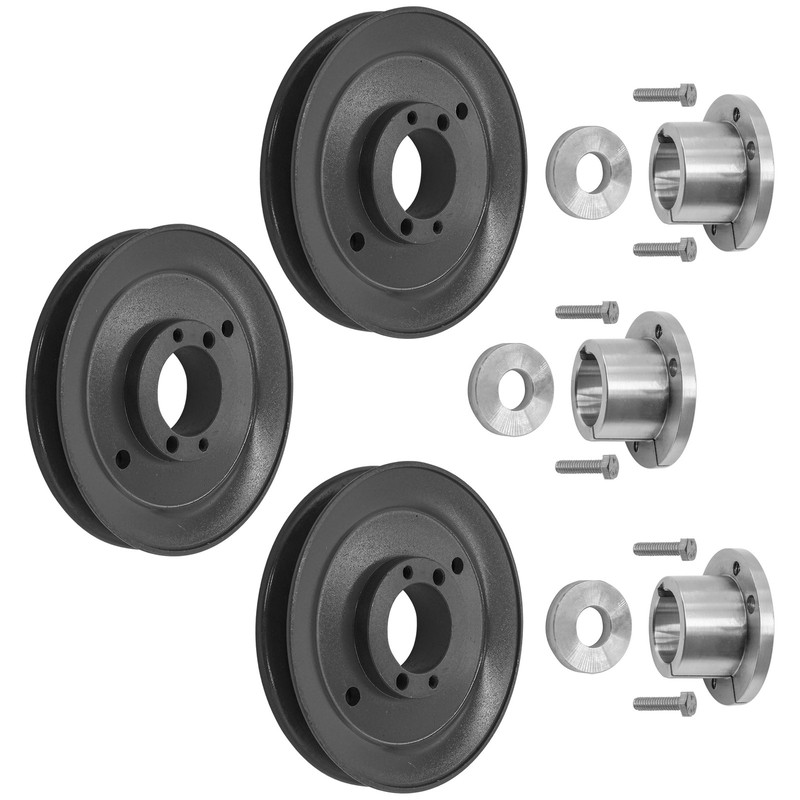 Deck Spindle Pulley w/ Split Tapered Kit For Wright WS Stand Stander 71460145 gallery
