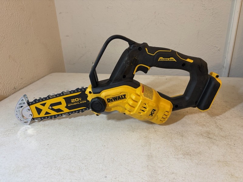 Dewalt Max 8" 20V Pruning Electric Cordless Chainsaw (Tool Only) DCCS623B gallery