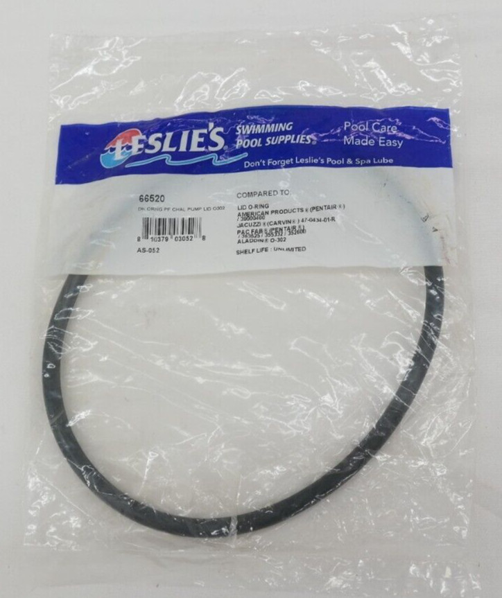 Leslie's Pool Filter Lid O-Ring #66520 JR gallery