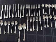 Oneida USA BANCROFT Stainless Flatware ~ 39 Pieces