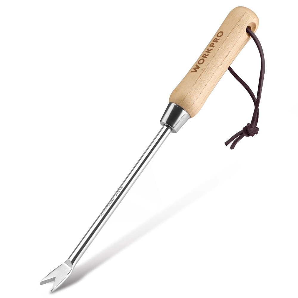 WORKPRO 11.5 in Dandelion Weeder Puller Tool Stainless Steel Garden Weed Remover