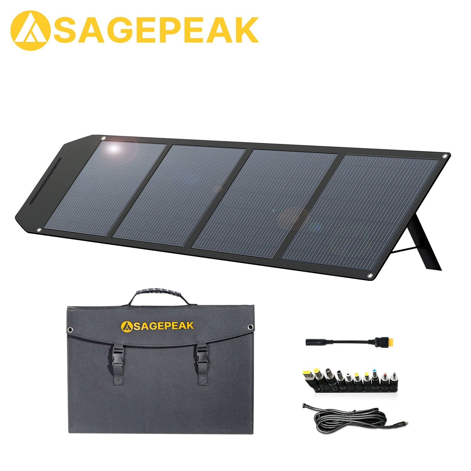 200W 300W 400W 500W Solar Panel Foldable Portable for Power Stations and Camping gallery
