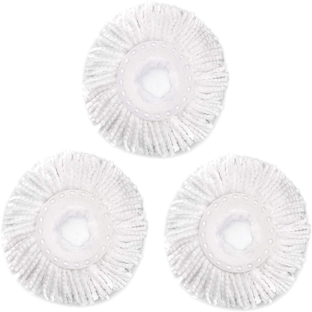 3 Replacement Mop Micro Head for O-Cedar Refill Hurricane for 360 Degree Spin gallery