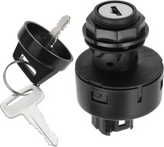 M MATI Ignition Key Switch 3 3 Position 4 Pin Sealed (20×18.7mm), hbd-336