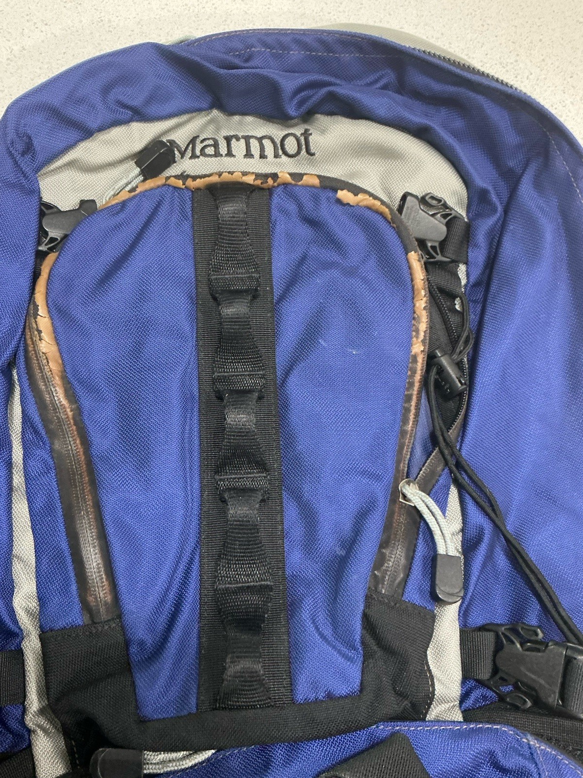 Marmot DeTour Padded Backpack Black/Blue 2