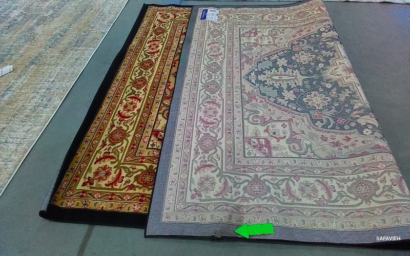 BLACK / BEIGE 8'-0" x 10'-0" Back Stain Rug Reduced Price 1172781414 LNH330Z-810 gallery