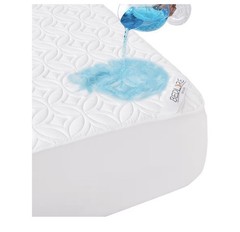 Bedlore Queen Mattress Protector 2-Pack Waterproof Breathable Soft White