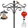 Bird Feeder Pole Stand Squirrel Proof, 92 Inch Shepherds Hooks for Outdoor Heavy gallery