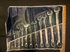 K-D TOOLS 12 pc Combination Wrench Set 5/16" - 1" with case USA gallery