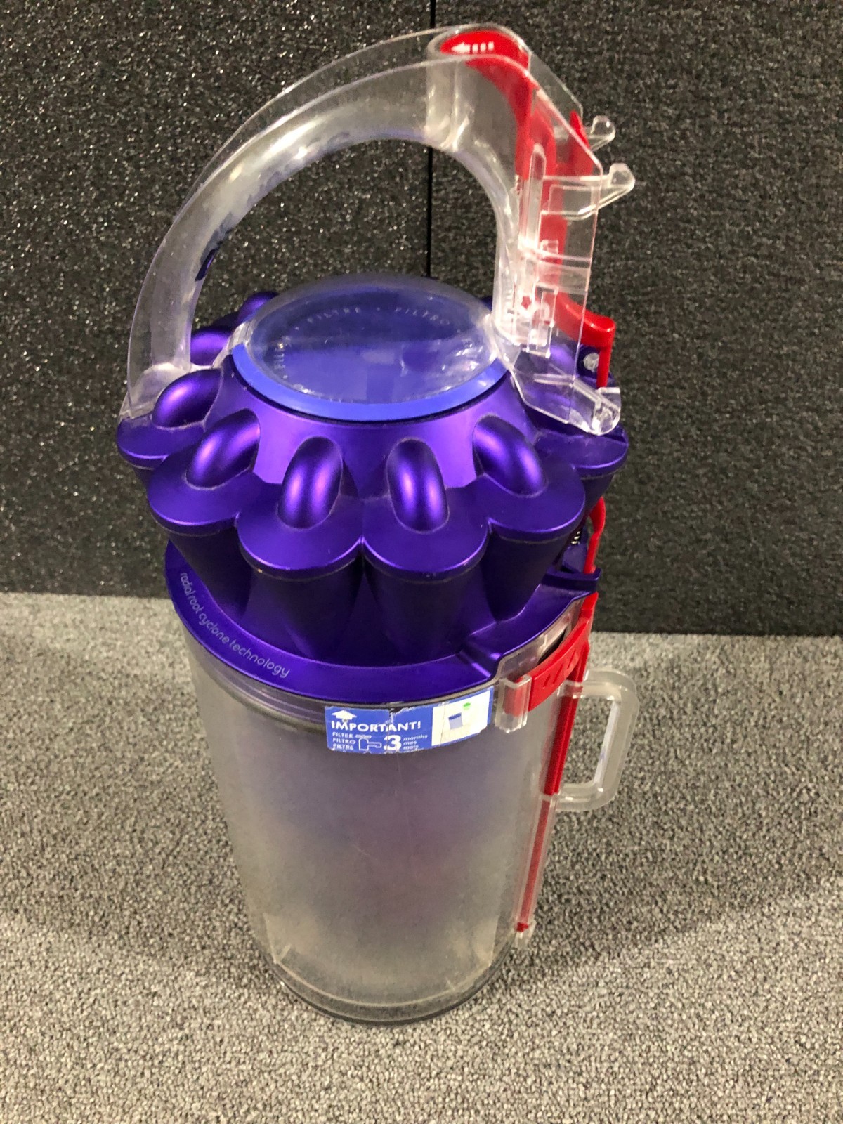 Dyson Ball Animal Vacuum Dust Bin Original Canister Filter Purple UP13 DC41 DC65 gallery