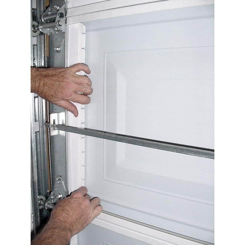 Garage Door Insulation Kit Foam Panel Boards Energy Efficient Weather, 8 Pieces gallery