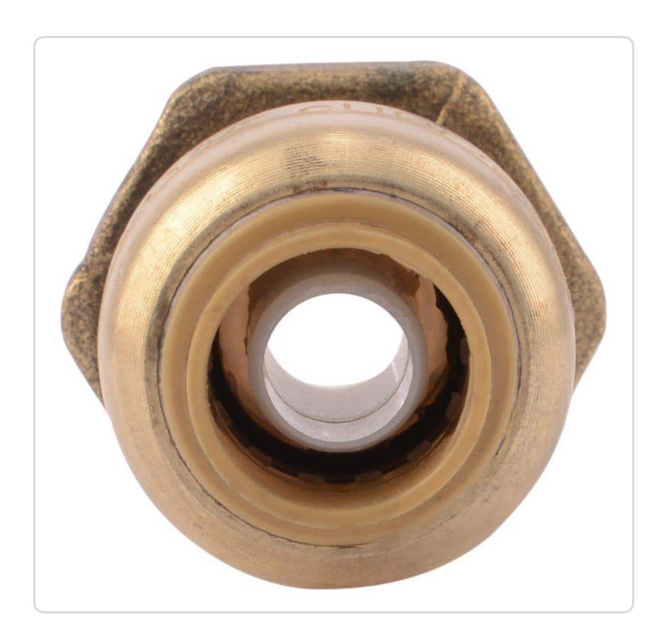 Sharkbite 3/8-in. I.D. Male Adapter, Push-to-Connect Fitting, Model: U118LFA gallery