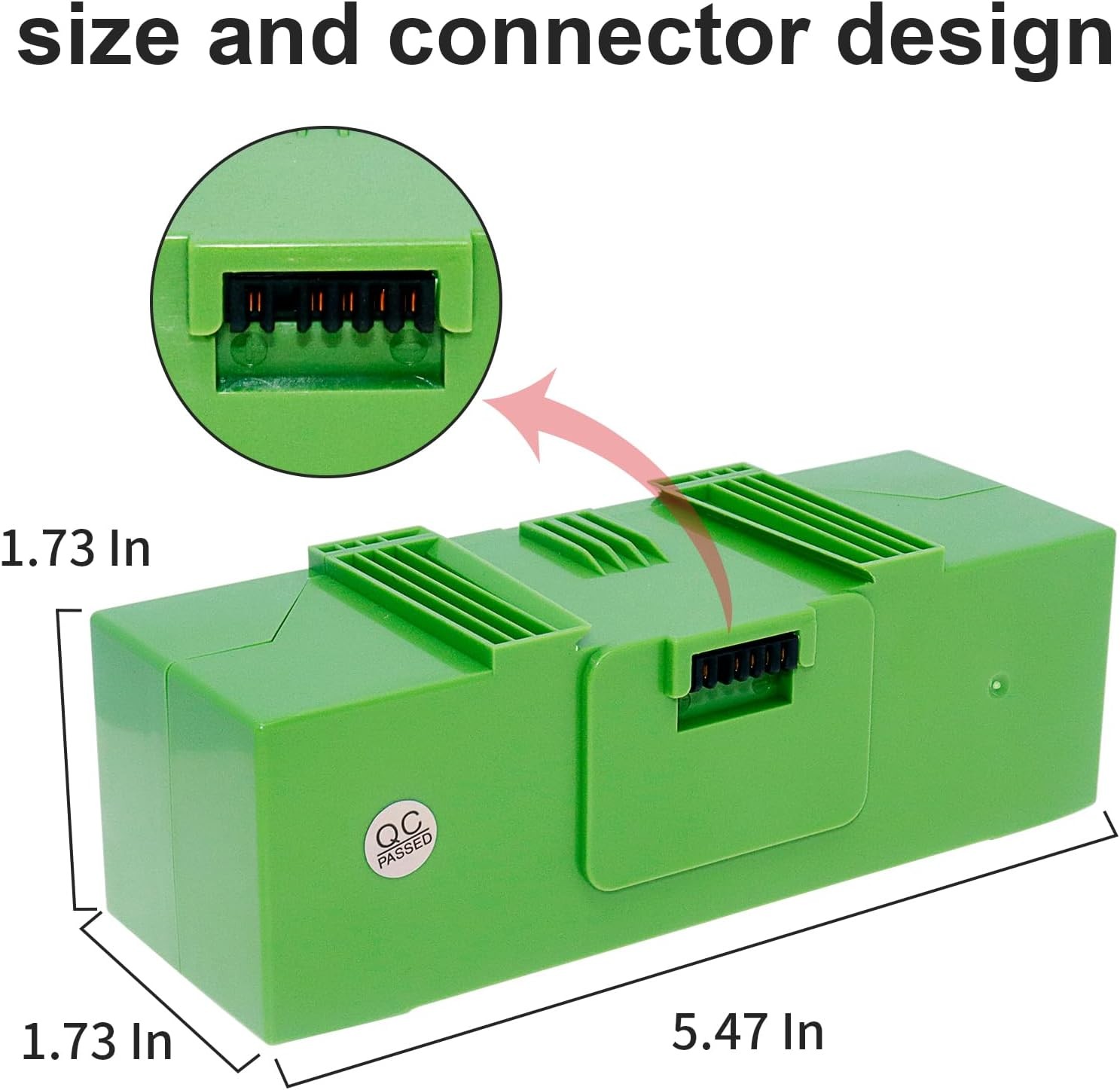 Battery Replacement Compatble with Roomba i e Series i3 i3 i4 i8 i8 i7 i7 j7 J9 gallery