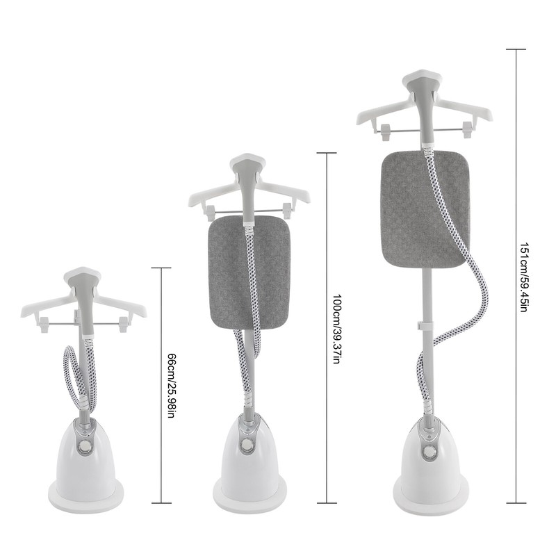 110V 50Hz Adjustable Clothes Standing Steamer 1350W Professional Garment Steamer gallery