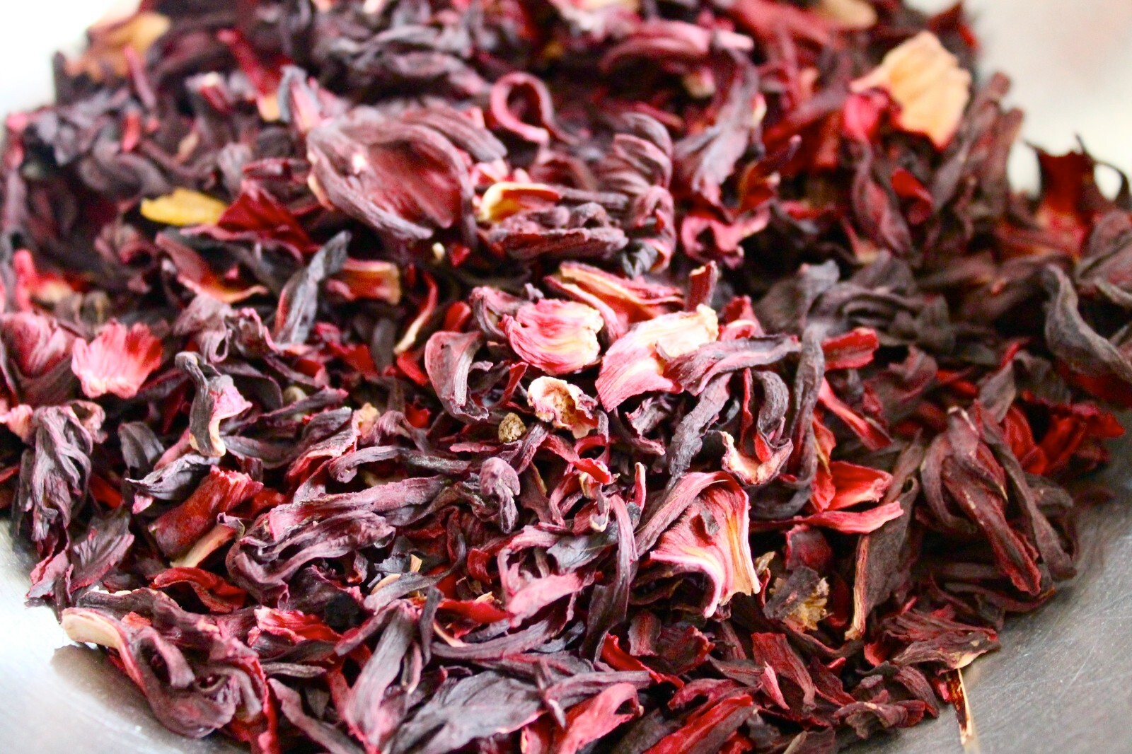 Dried Hibiscus Flowers Cut & Sifted, Flor de Jamaica, Hibiscus Tea Jamaica 1 LB gallery