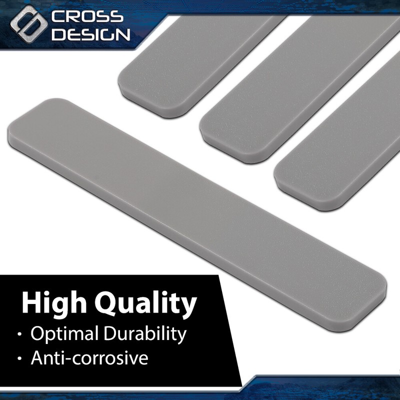 Gray Composite Decking boards End Cap Set (4 pcs in One Package) 5.5” gallery