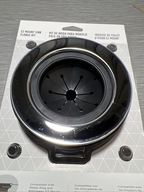 Moen EZ Mount Sink Flange Kit #1030 Compatible W/ Waste King And Whirlaway gallery