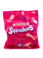 Smarties Squashies Raspberry & Cream Flavor Gummies 5 oz Bag Single, 2 or 3 pack